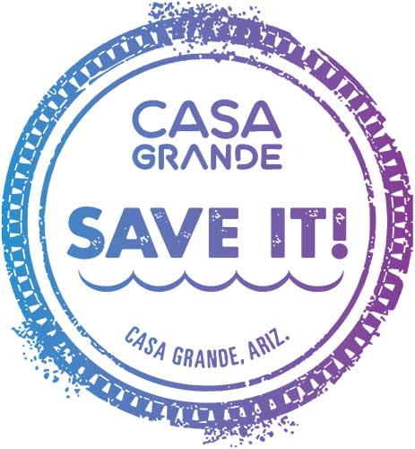 Casa Grande Save It Logo