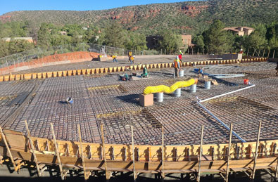 Tank Prestressing Wiring and Scaffolding 4
